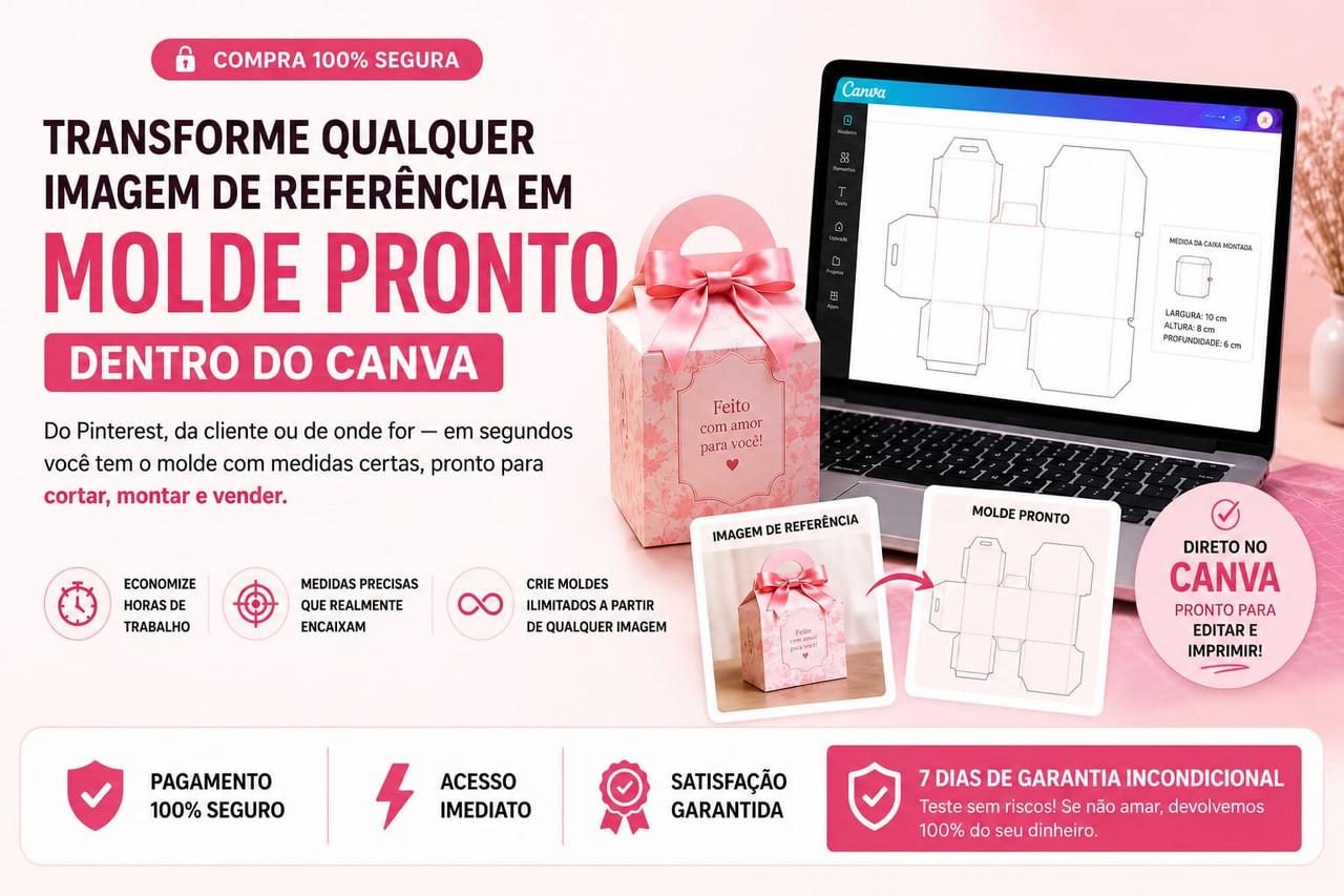Transforme qualquer referência em molde pronto